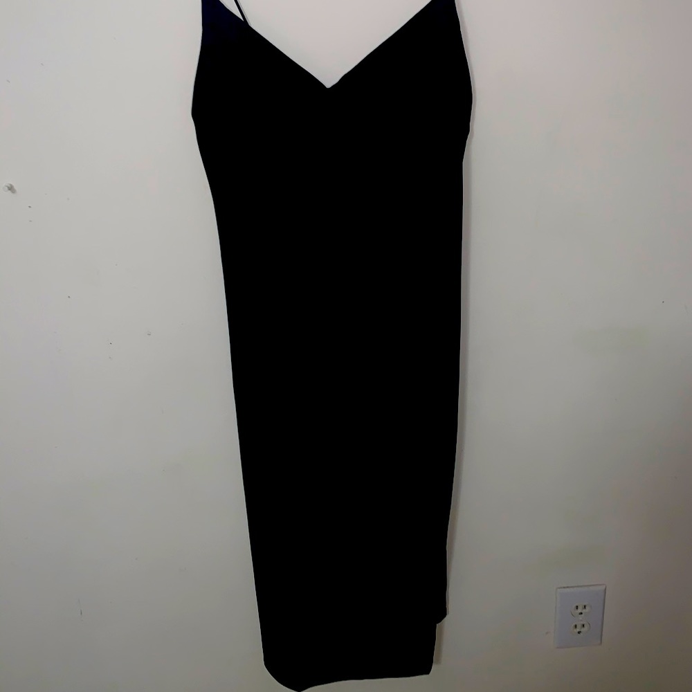 ZARA ruched flowy dress